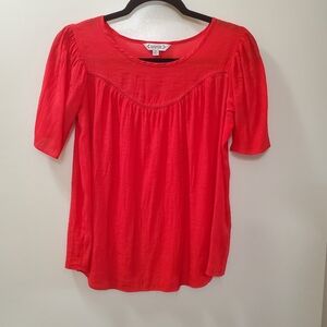 Women's Red Top By Nanette, Size S